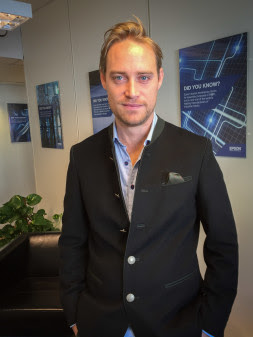 SM815 Axel Banér är ny Business Account Manager på Epson unnamed