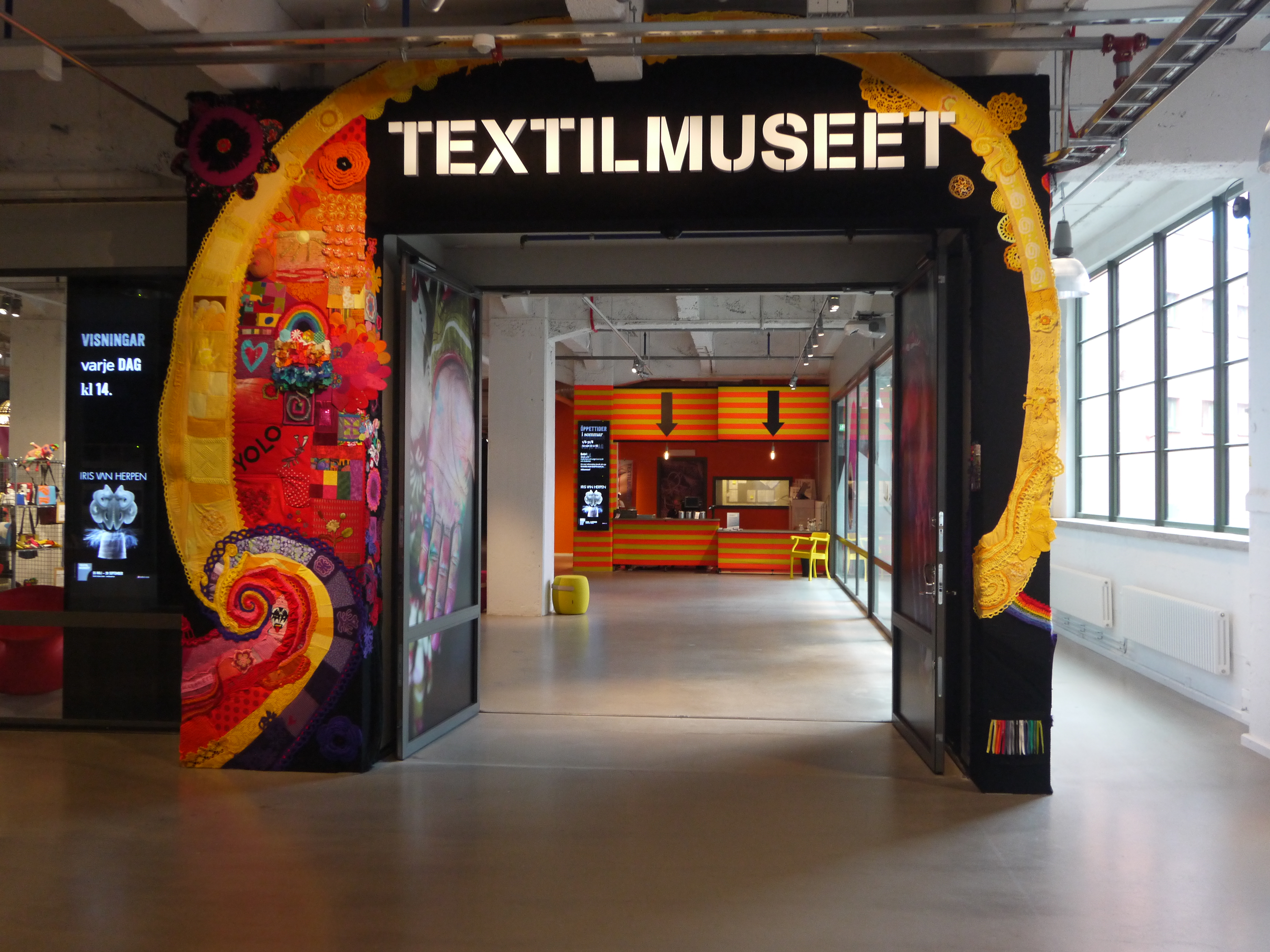 En utställning på Textilmuseet