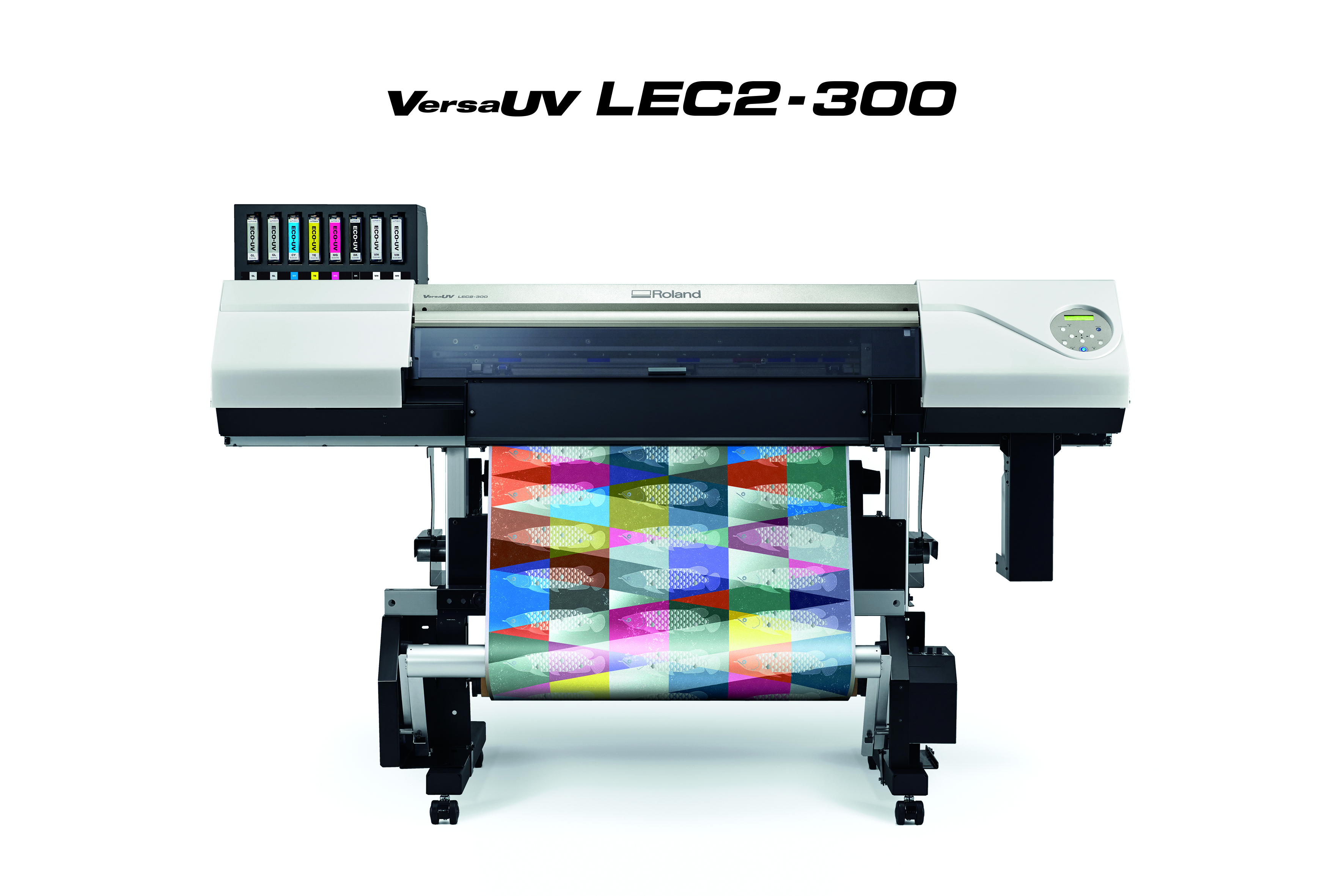 Rolands senaste UV-printer med skärfunktion